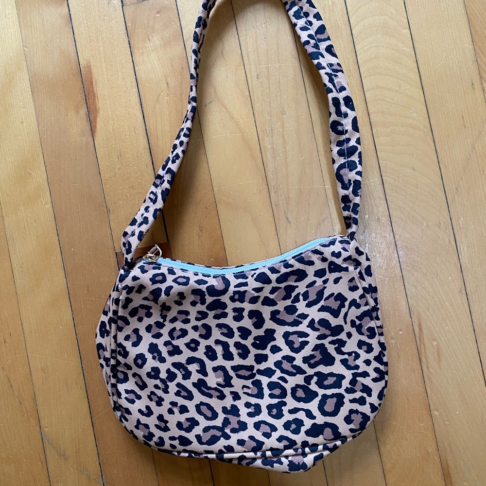 Leopard Print Shoulder Bag